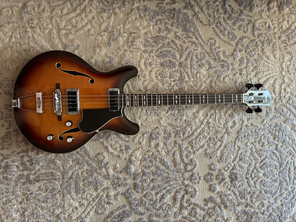 Yamaha SA-70 gitara basowa hollowbody hollow 1966