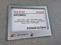 Ramka Tablica PKP Intercity