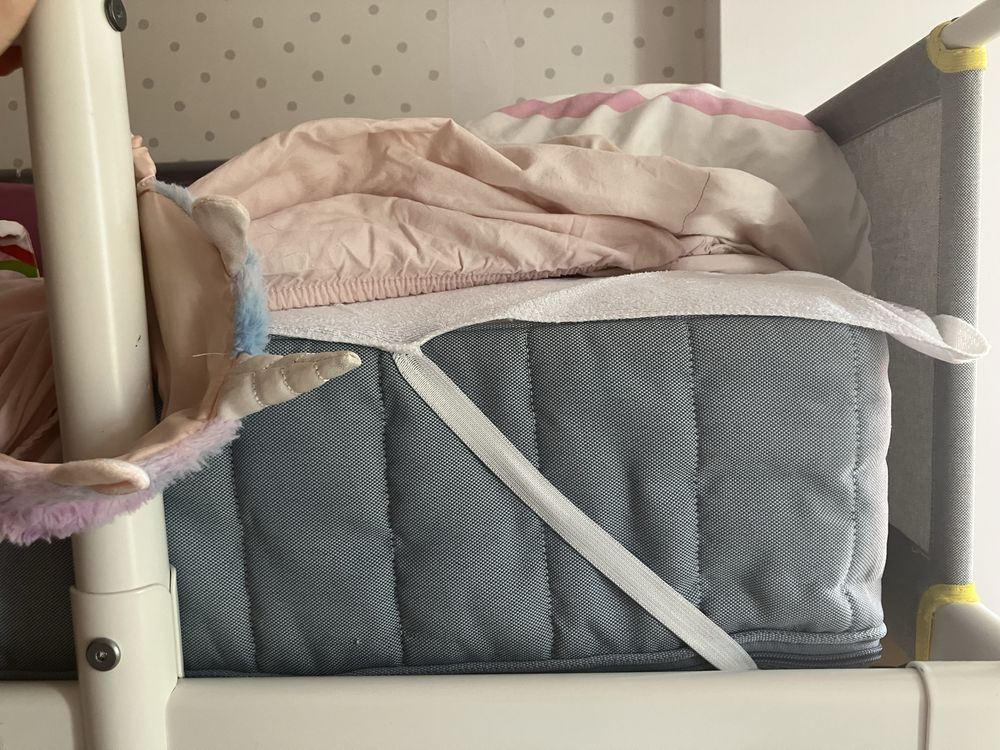Cama alta Ikea Vitval com colchão