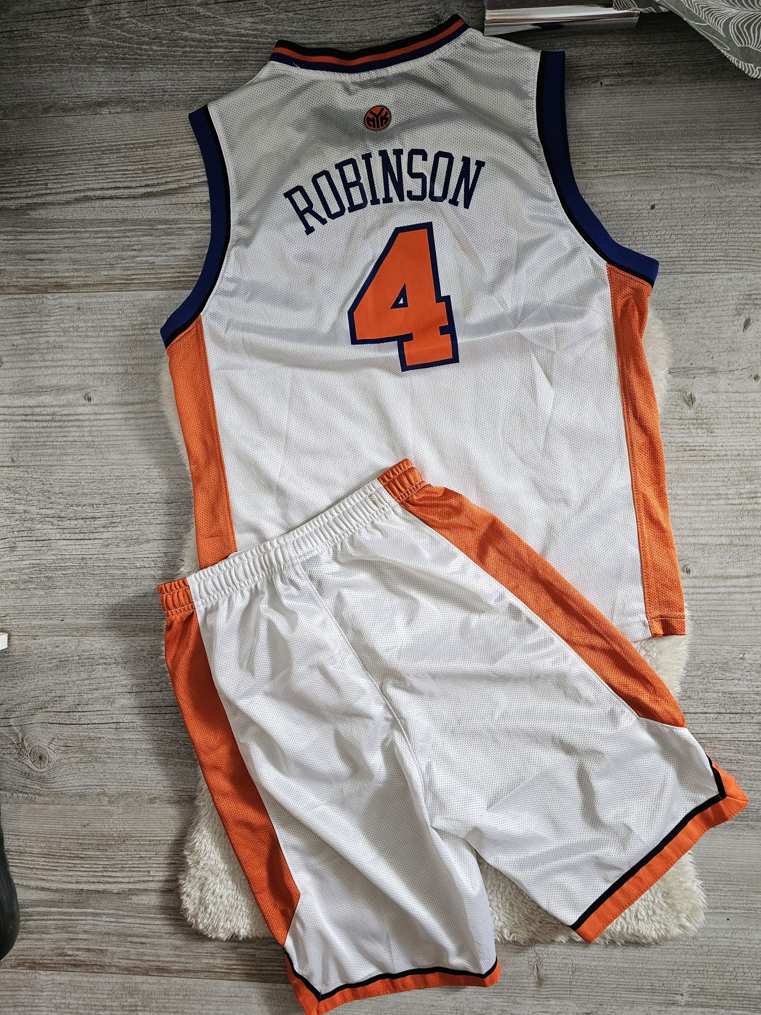 Koszulka T-Shirt Reebok New York knicks Spodenki Szorty NBA robinson 4