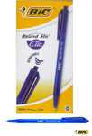 Długopis Round Stic Clic niebieski (20szt) BIC BIC pudełko,