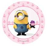 Opłatek na tort Urodziny Minionki