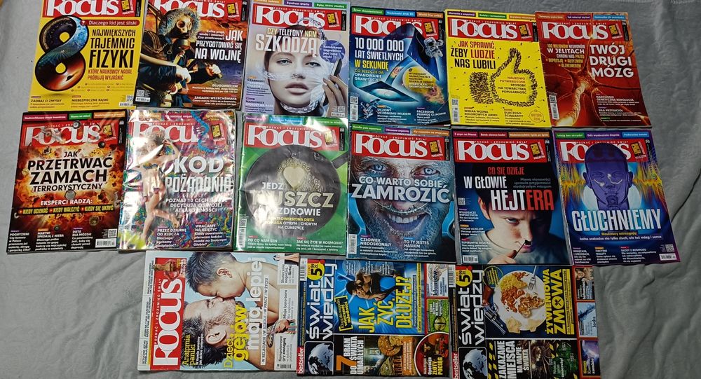 Focus świat wiedzy czaspomisma gazety 2015