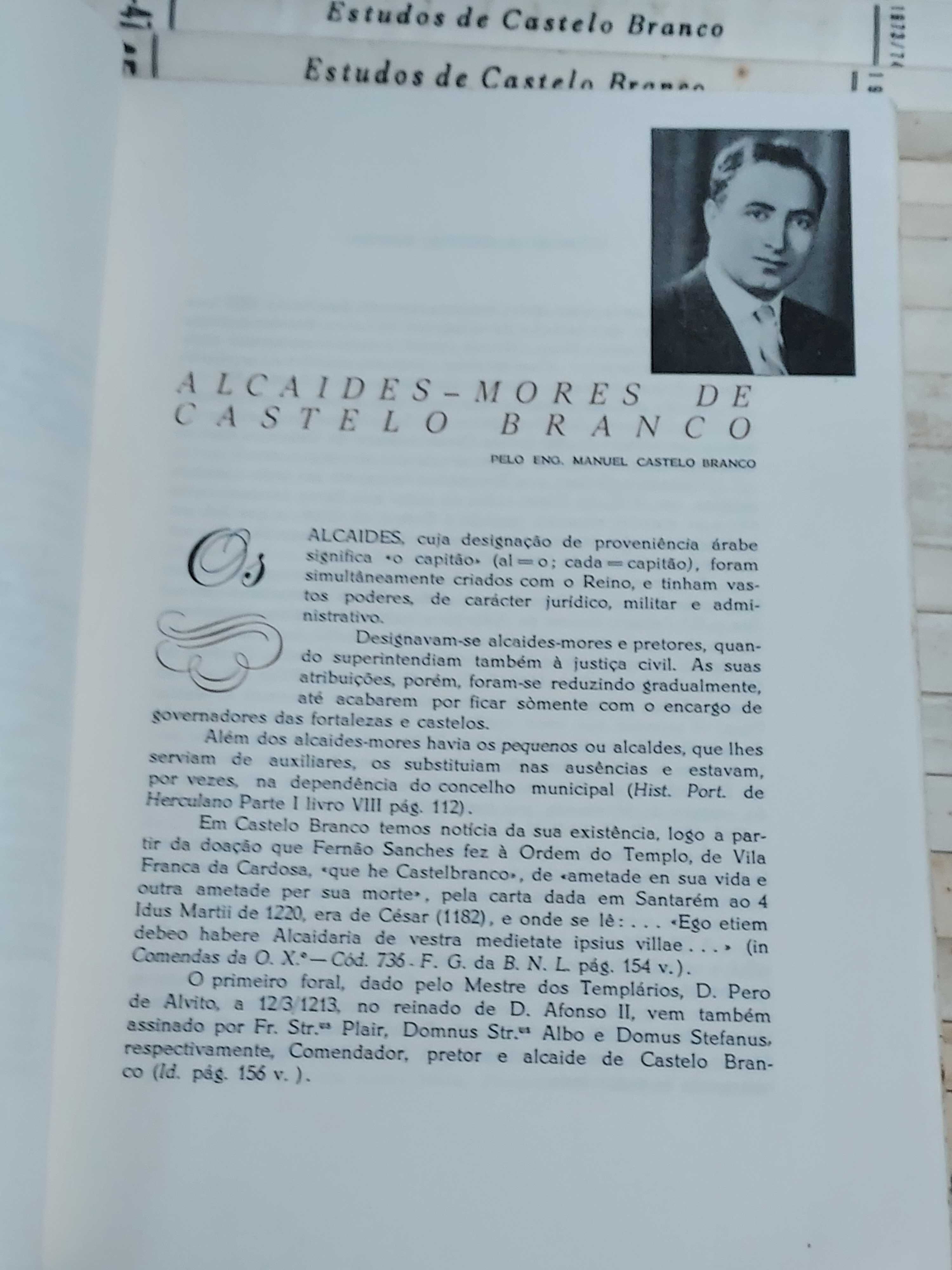 José Lopes Dias-Estudos de Castelo Branco-1961/1980