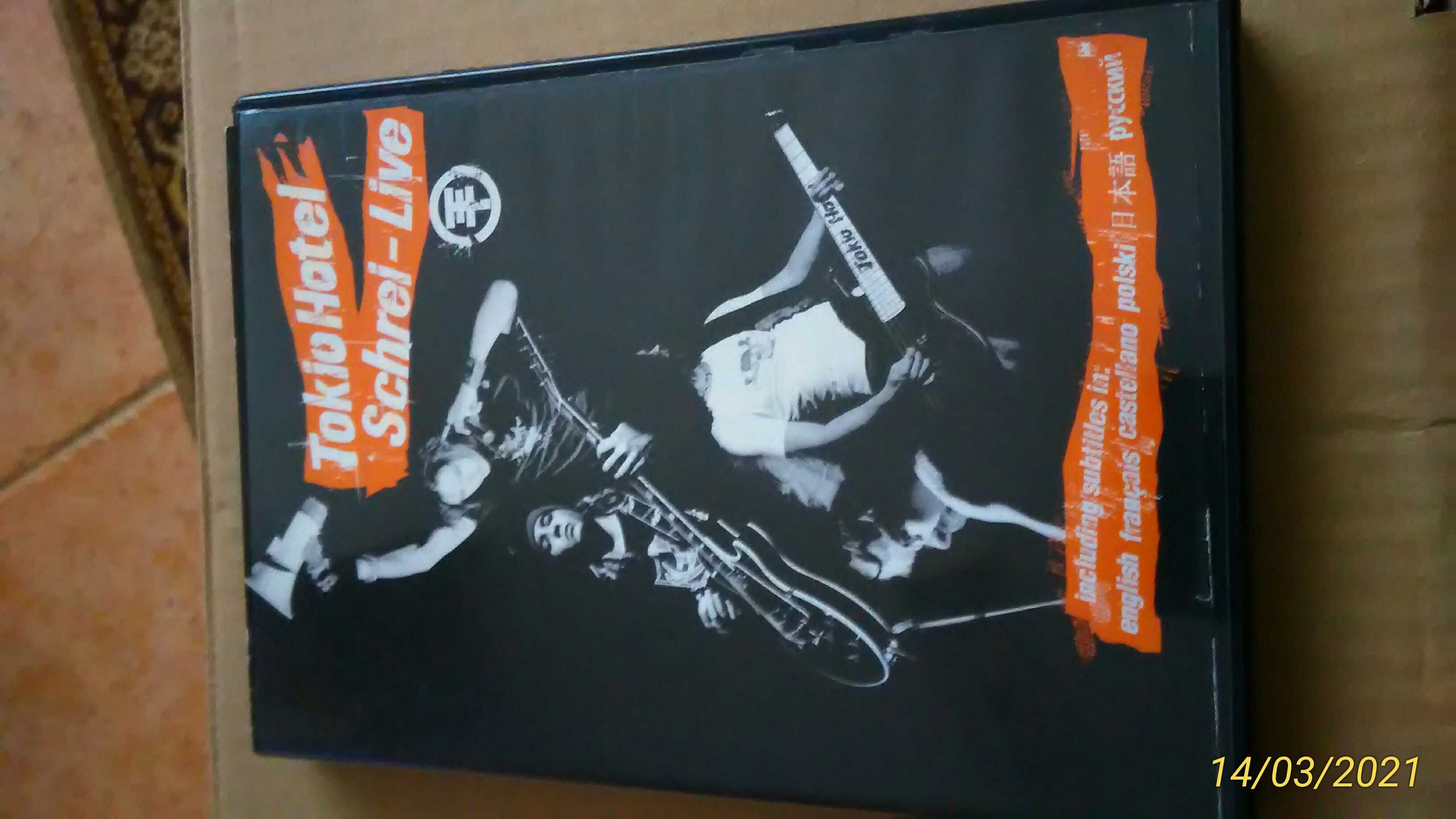 DVD Tokio Hotel Schrei Live 2006 Concerto Musical ENTRG JÁ Tokyo Banda