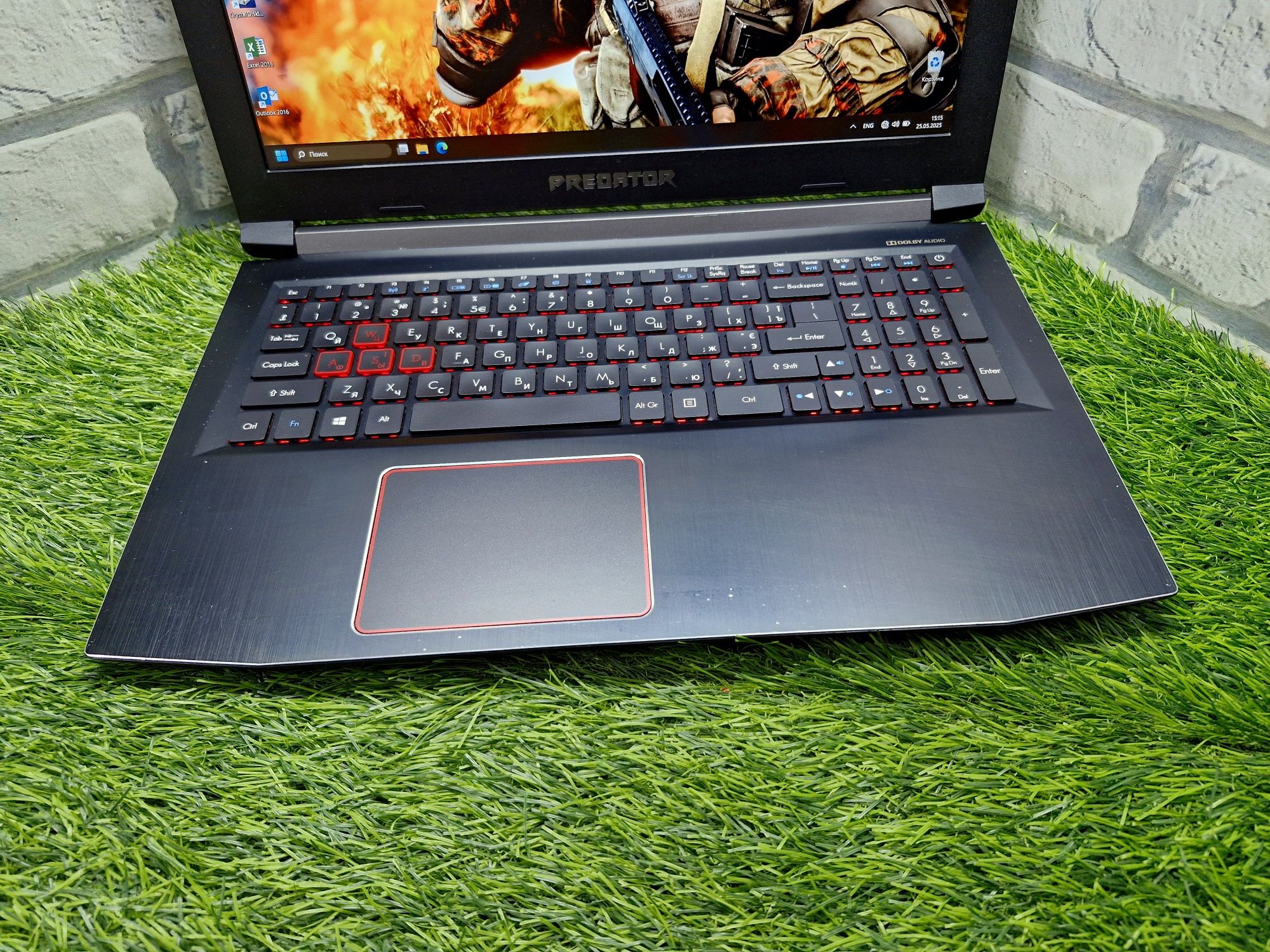 Магазин:Acer PREDATOR G3/Core i7-7700HQ/16gb/500SSD/GTX 1060 6ГБ/Ноут.