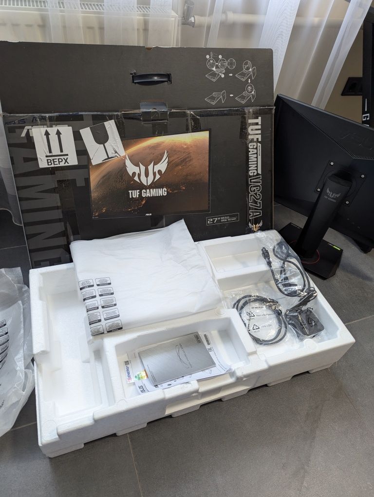 Монітор ASUS TUF GAMING VG27AQ | QHD 2K IPS 165Hz 1ms HDR+