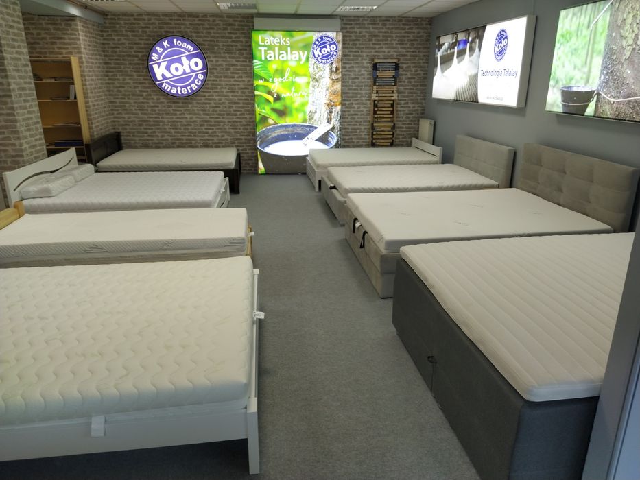 Materace poekspozycyjne z rabatem 30% dowóz Toruń