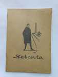 Antigo caderno escolar sebenta
