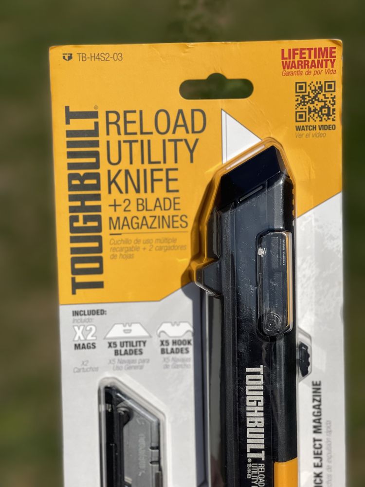 Ніж TOUGHBUILT Зі Змінними Магазинами ОРИГІНАЛ Із USA
