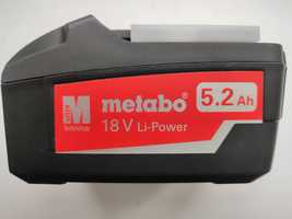 Metabo 18v li-power 5.2 аккумулятор