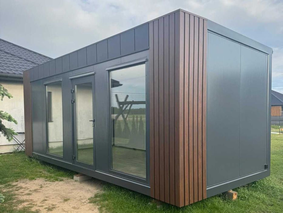 Pawilon, kontener 6m x 3m (na ramie) Domek Letniskowy, Pom. Użytkowe