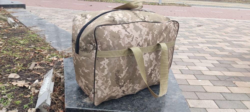 Сумка баул военная камуфляж 50 л, 100л