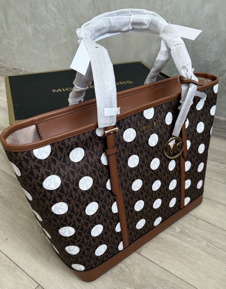 Сумка Michael Kors Jet Set Large Polka Оригінал