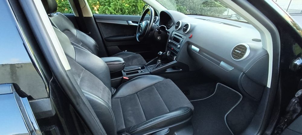 Audi A3 Polift Skóra Alcantara Bixenon LED Full Opcja! Opłacony!