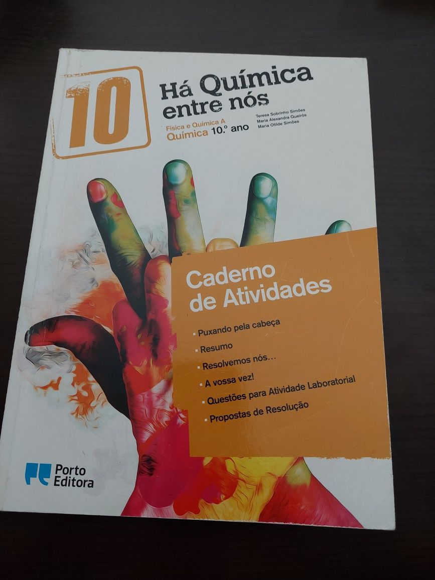 Caderno atividades "Há Química entre nós"