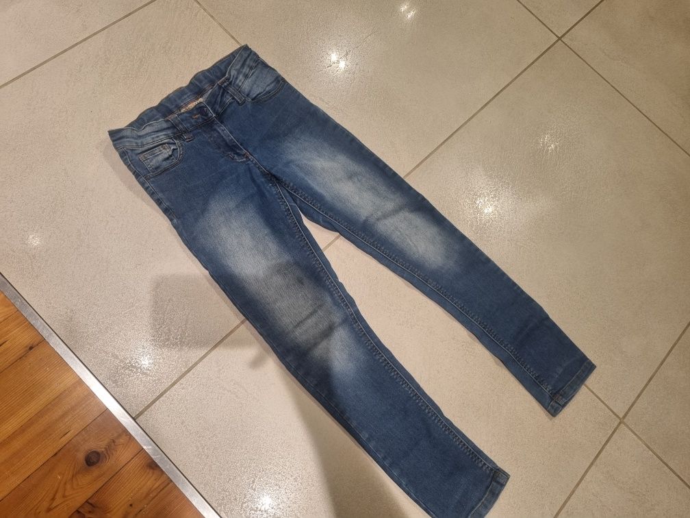 Jeansy 152 CoolClub dżinsy spodnie jeansowe