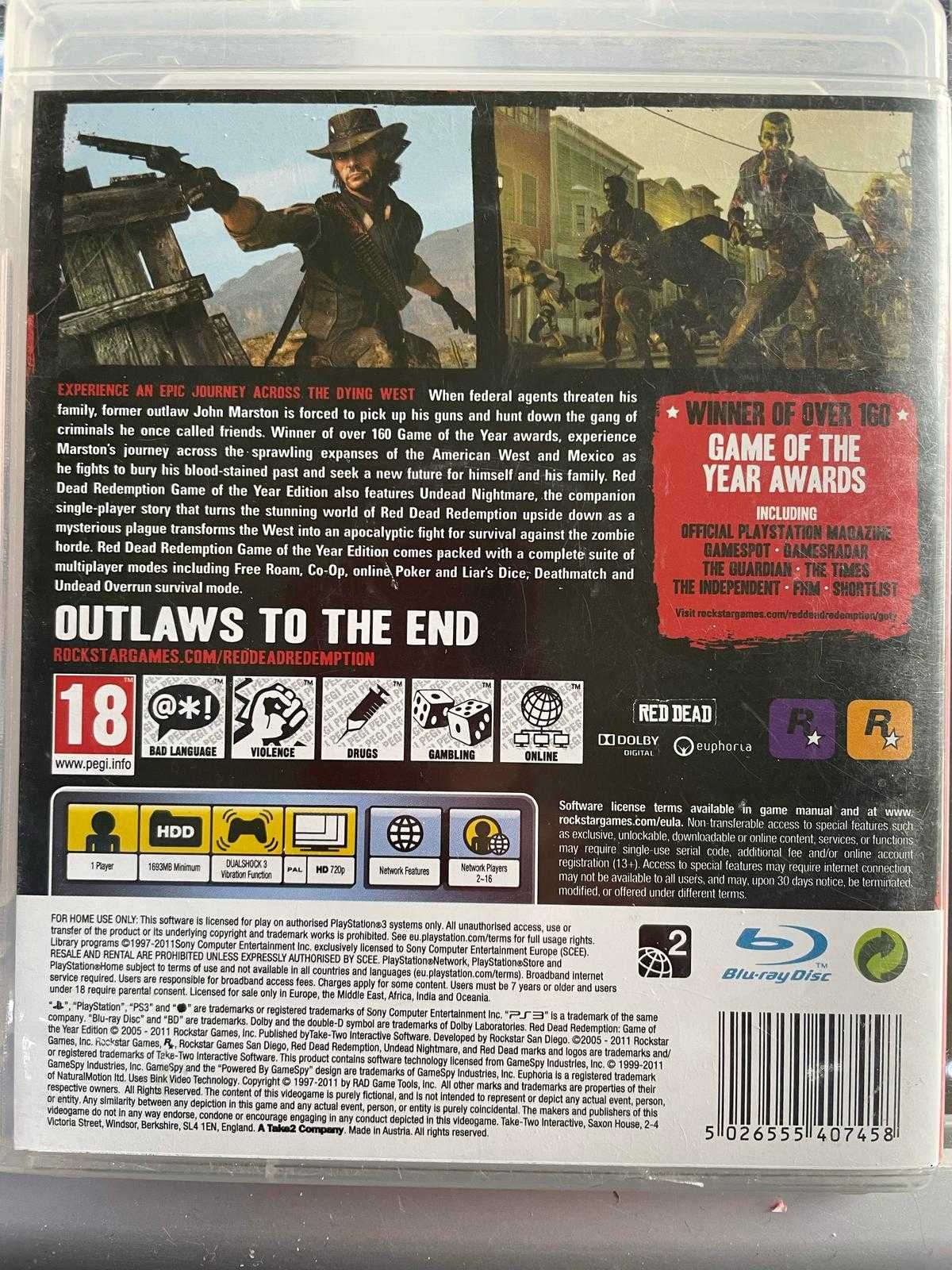 Playstation 3 - Red Dead Redemption GOTY - Wolumen - Metro Wawrzyszew