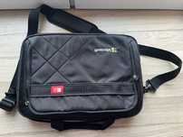 Torba Case Logic Laptop 15" z kieszenią na tablet, czarna (DLC-115)