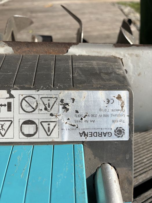 Glebogryzarka ogrodowa Gardena