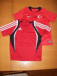 2 Camisolas Criança Adidas e Nike