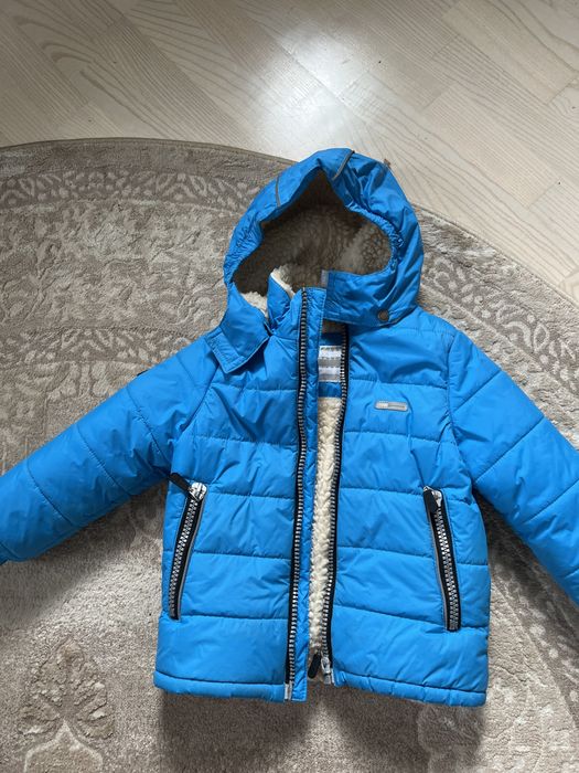 Lenne зимова куртка для хлопчика 104 розмір з утепленням тедді