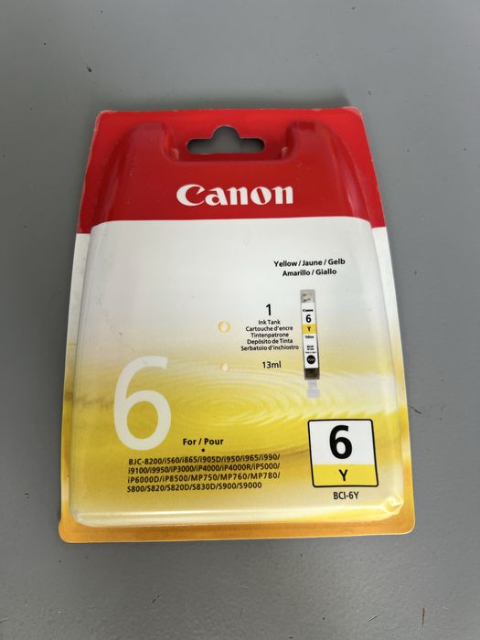 Tinteiro Canon 6 Y novo