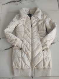 Белая женская курточка пальто размер S