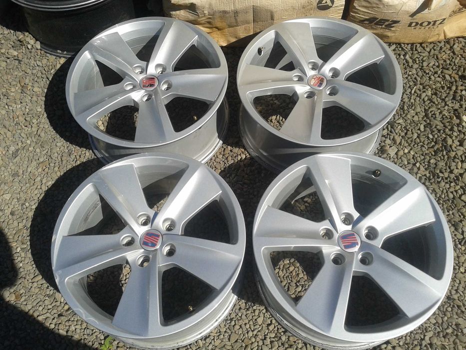 oryginalne r17 felgi volkswagen golf caddy passat troc jetta 5x112 eos