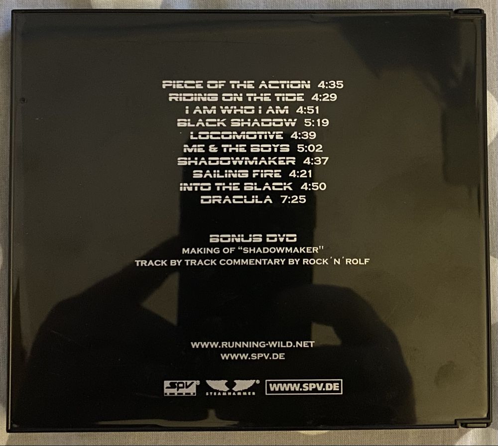 Running Wild-ShadowMaker-cd+dvd