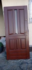 Drzwi drewniane bez futryn