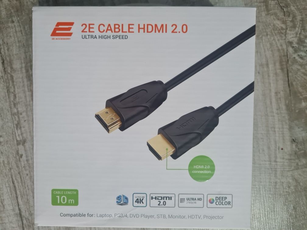 Кабель 2Е HDMI 2.0