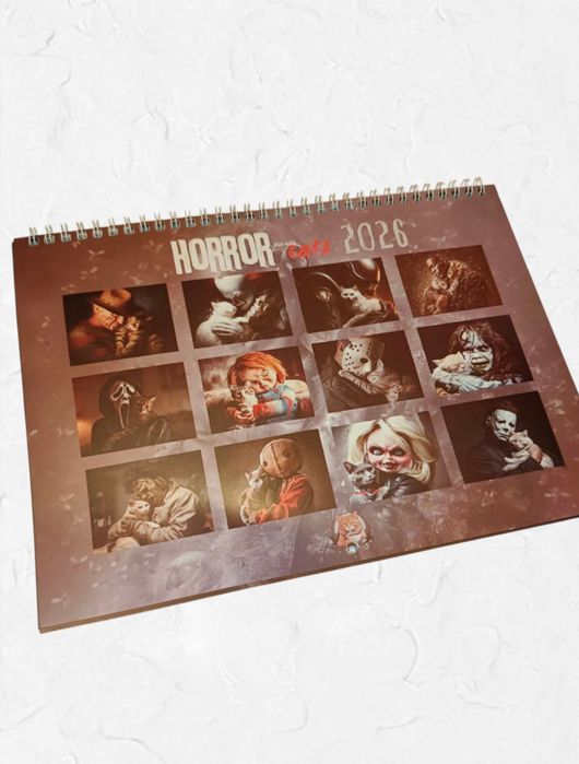 Kalendarz koty horrory