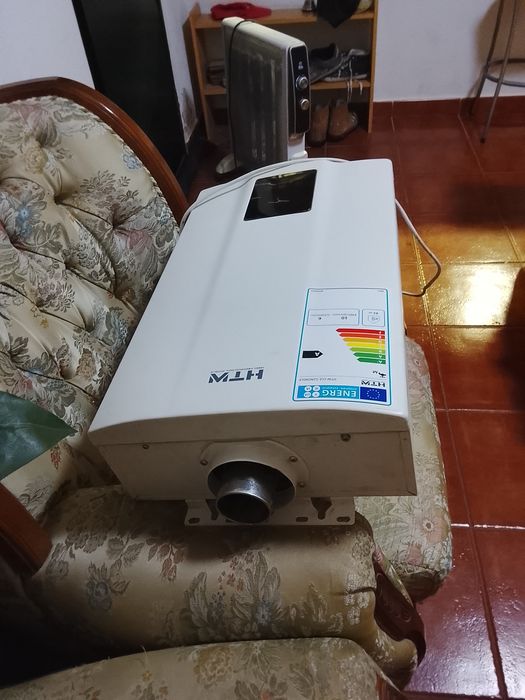 Esquentador novo, usado 2 x