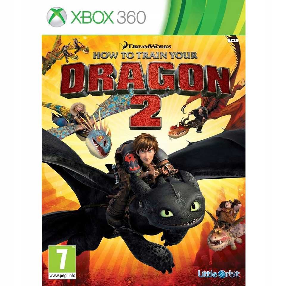 How To Train Your Dragon 1 + 2 xbox 360, jak wytresować smoka 1 + 2