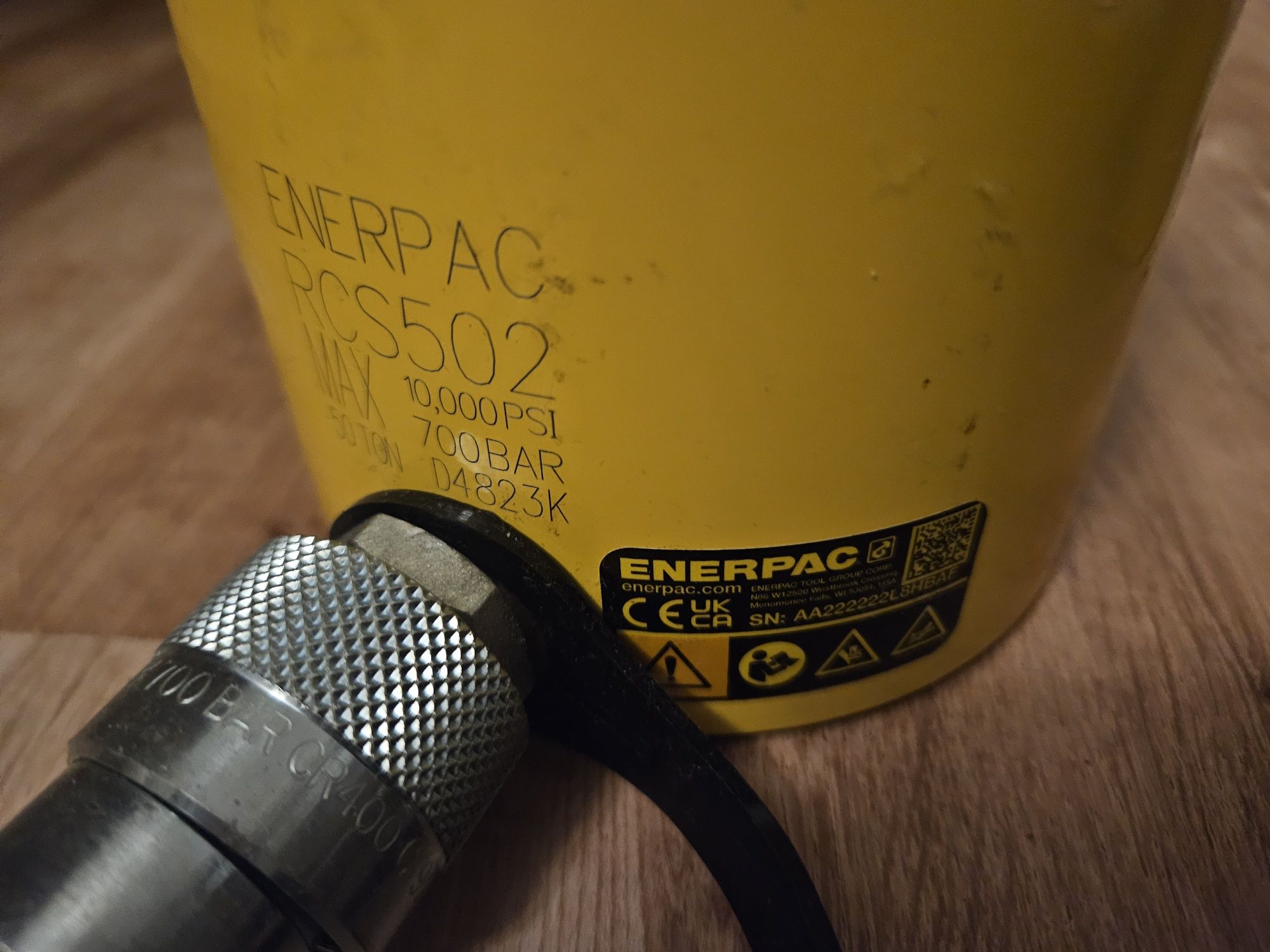 Siłownik hydrauliczny RCS 254 Enerpac nowy! RC 502 rcs 251, 252,  502