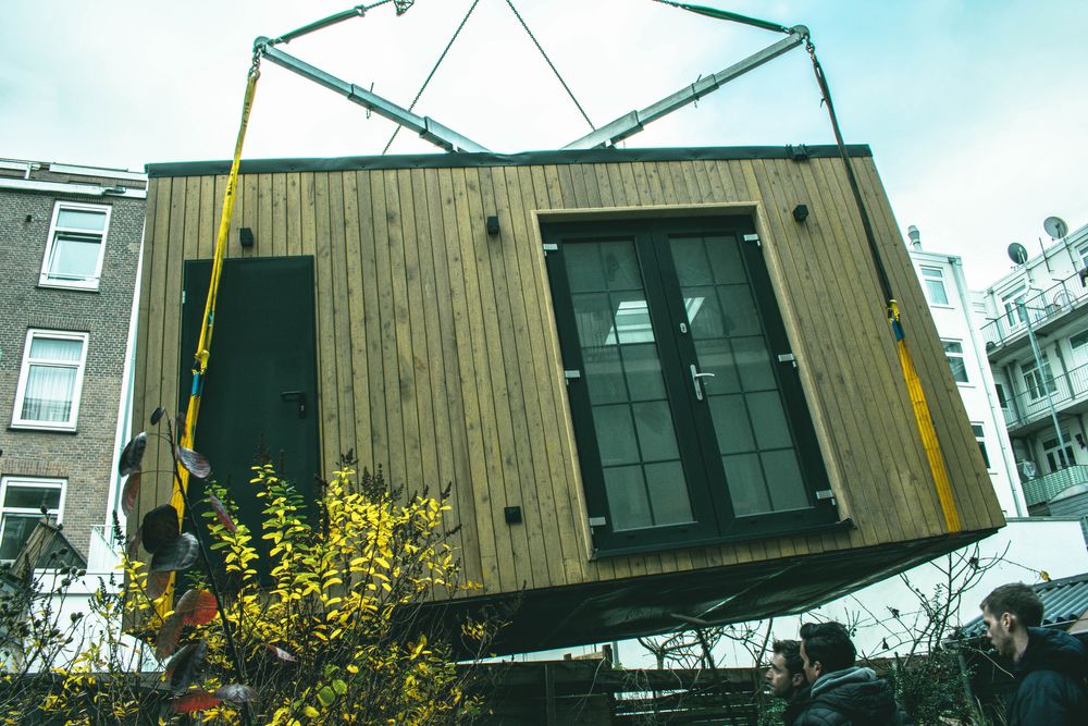 Domek modulowy ROD sauna biuro bez pozwolenia na zgloszenie HIT sip