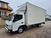 Mitsubishi CANTER 35C13 KONTENER 5 METRA  MEBLOWY SPROWADZONY  CANTER 3C13 KONTENER Sprowadzony 255.000km
