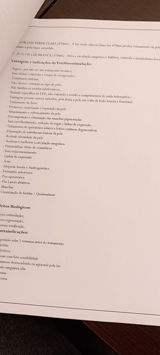 Manual Dermasonic Light therapy usado