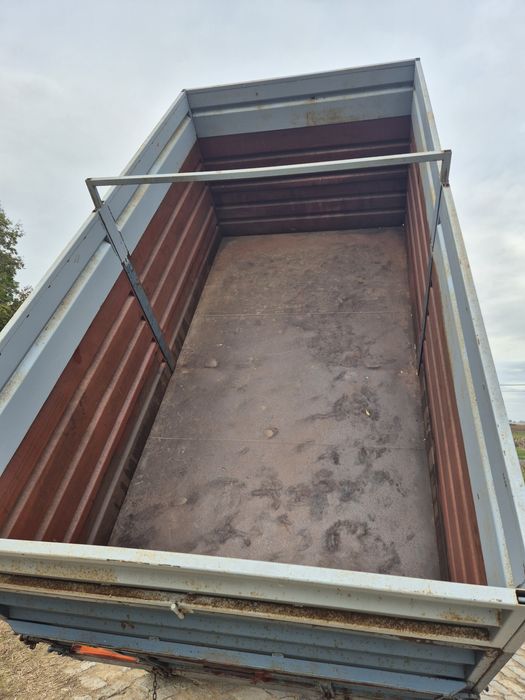 Przyczepa Tandem Gisebo 3 stronny