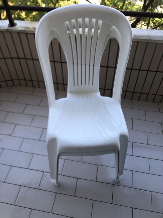 Cadeiras para exterior branca