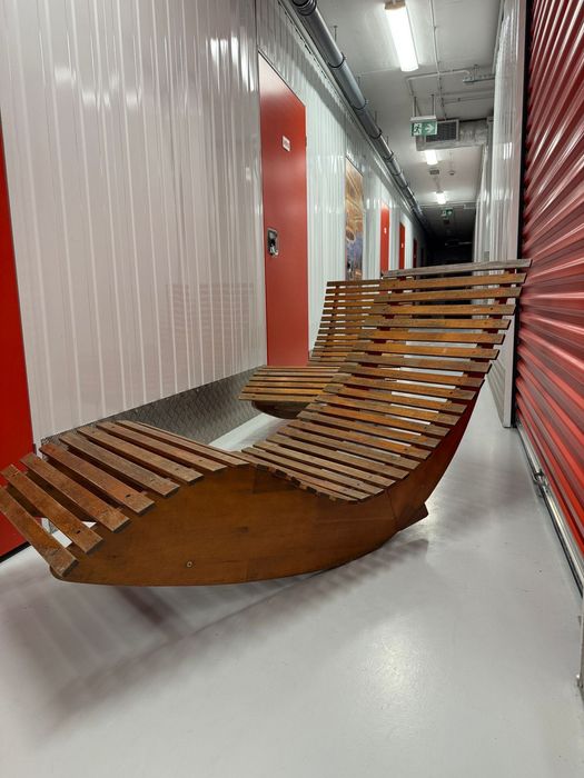 Leżaki drewniane Beliani 2 szt.