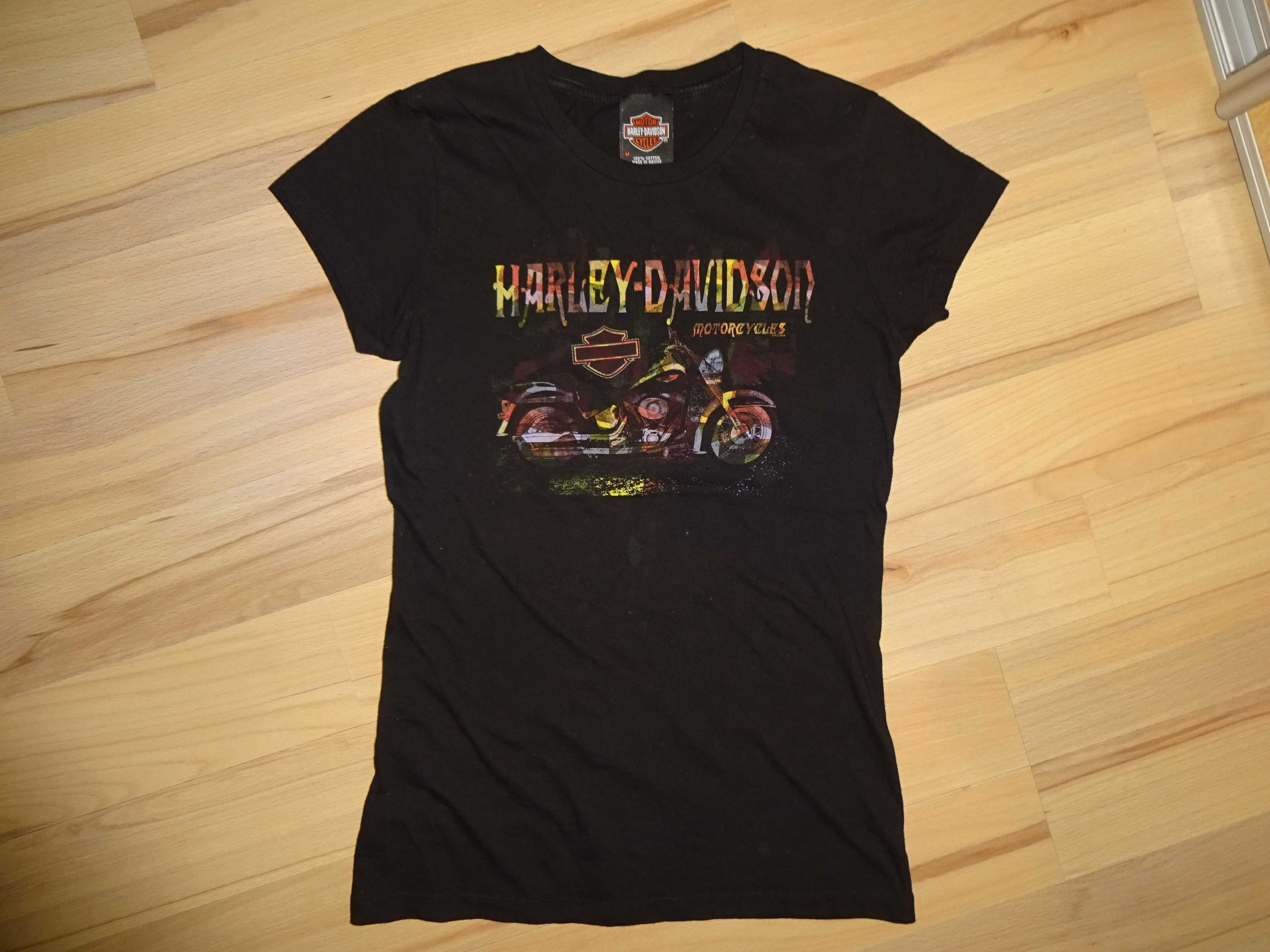 Harley Davidson Motor Cycles Bravado damska koszulka tshirt M