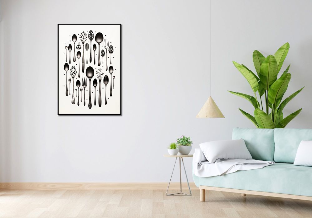 Plakat 68x98cm Narzędzia Smaku