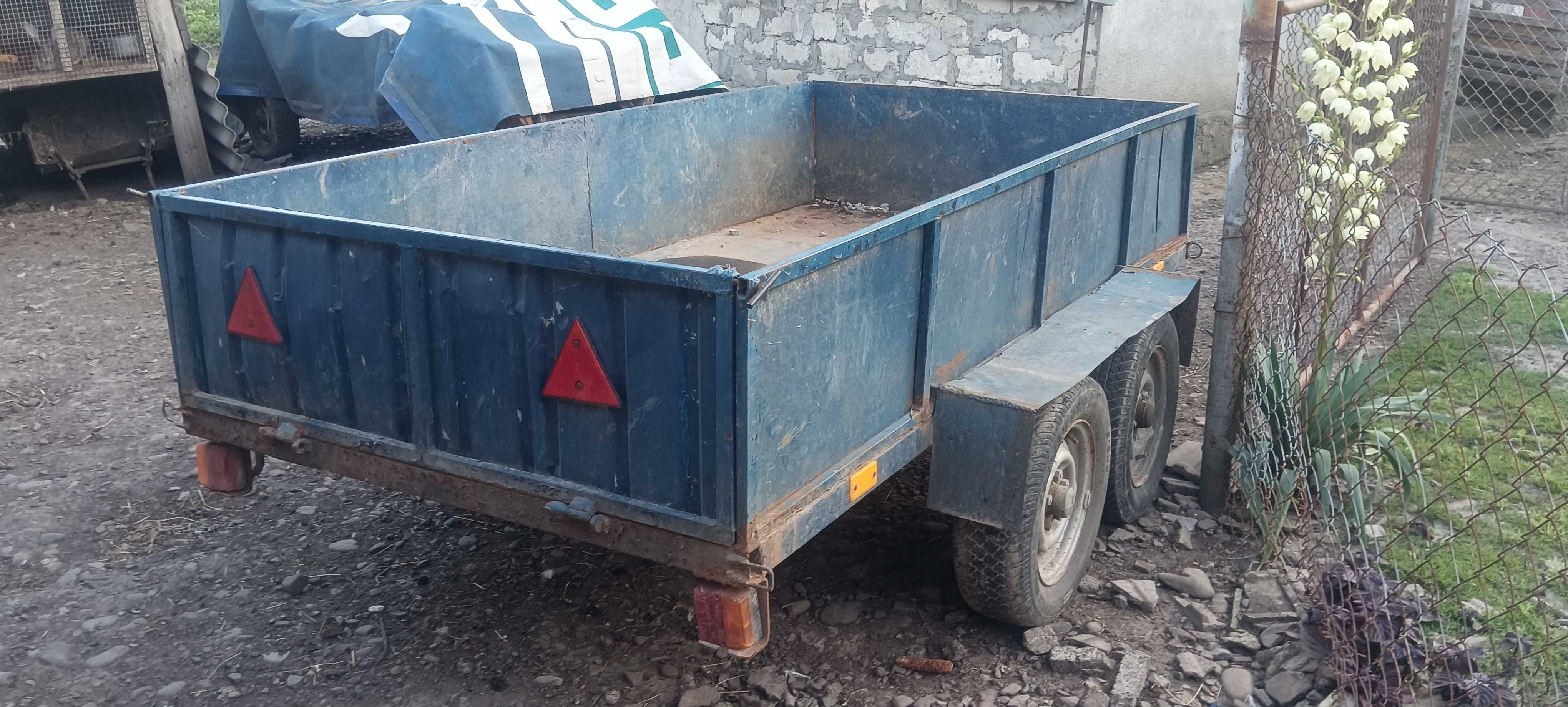 Двохосний причіп