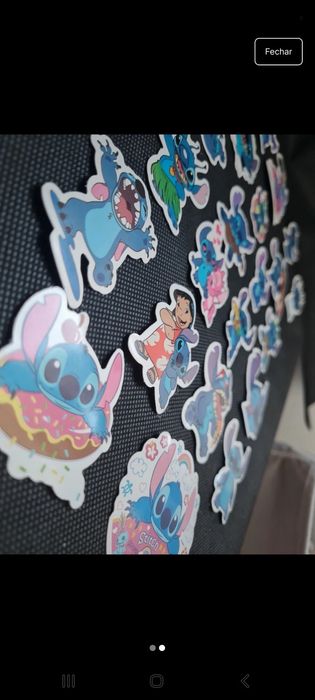 48 autocolantes lilo e stitch