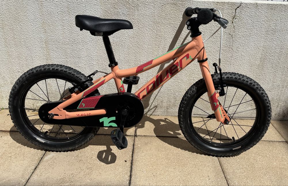 Bicicleta Infantil 16" COLUER MAGIC SS VB SALMÓN