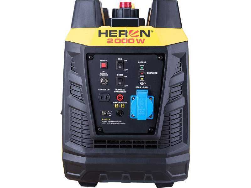 Генератор інверторний бензиновий   Heron 8896219, 2,0кВт