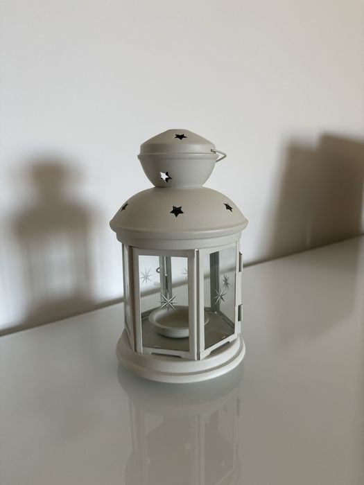 Lamparina branca nova