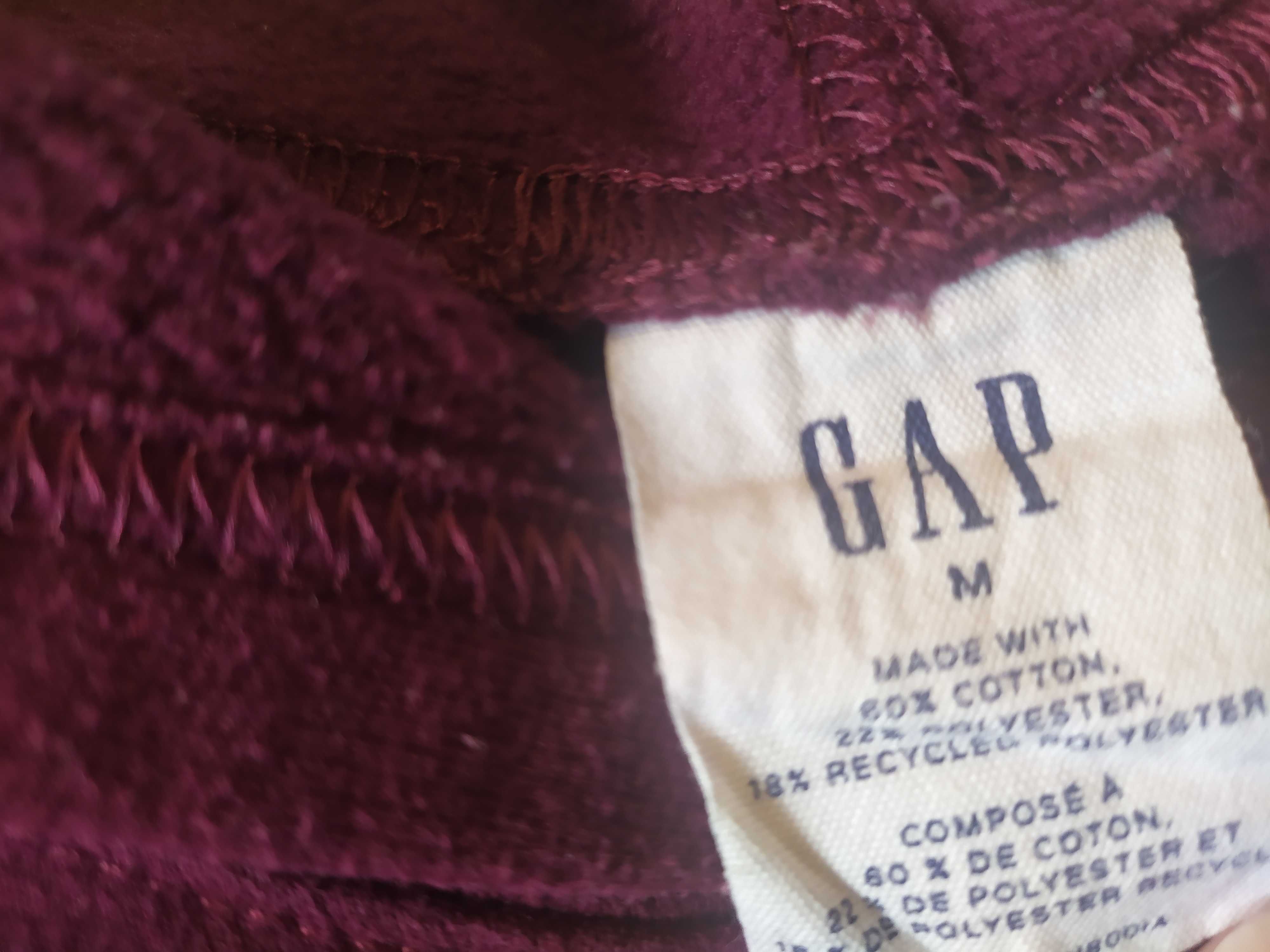 Bluza GAP M kaptur wino fiolet oryginalna markowa wiosna jak nawa